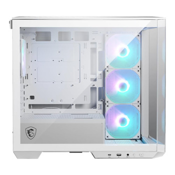 MSI MAG PANO M100R PZ WHITE USB 3.2 Tempered Glass Beyaz Micro ATX Tower Kasa